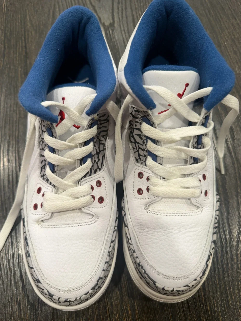 Size 7 Nike Air Jordan 3 Retro 2011 True Blue